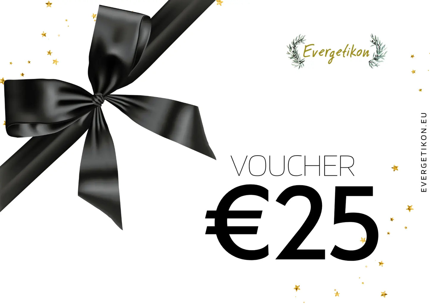 White Exciting Black Bow $100 Gift Voucher