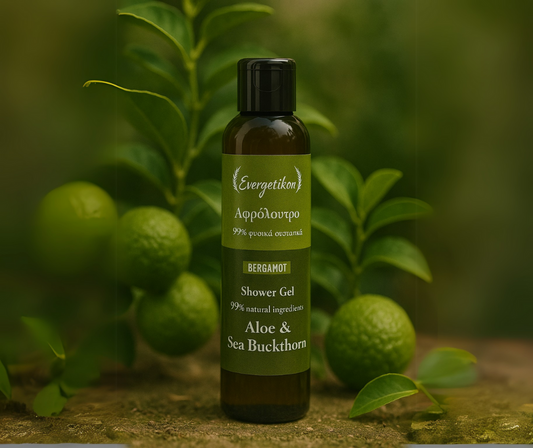 evergetikon natuurlijke douchegel bergamot