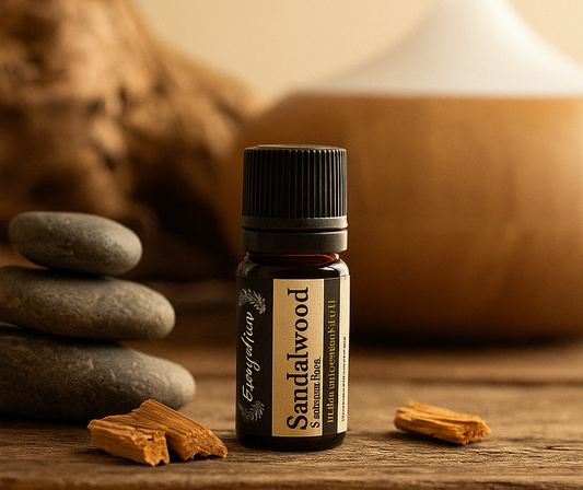 etherische olie sandalwood evergetikon