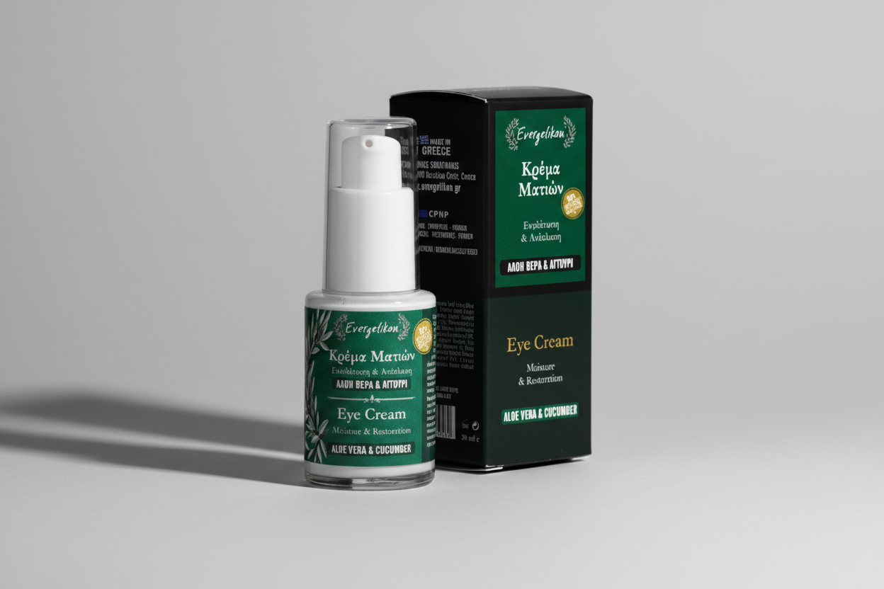 natuurlijke oogcreme komkommer evergetikon