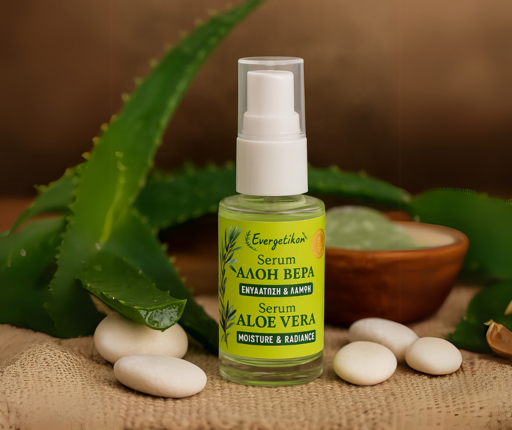 aloe ver serum evergetikon