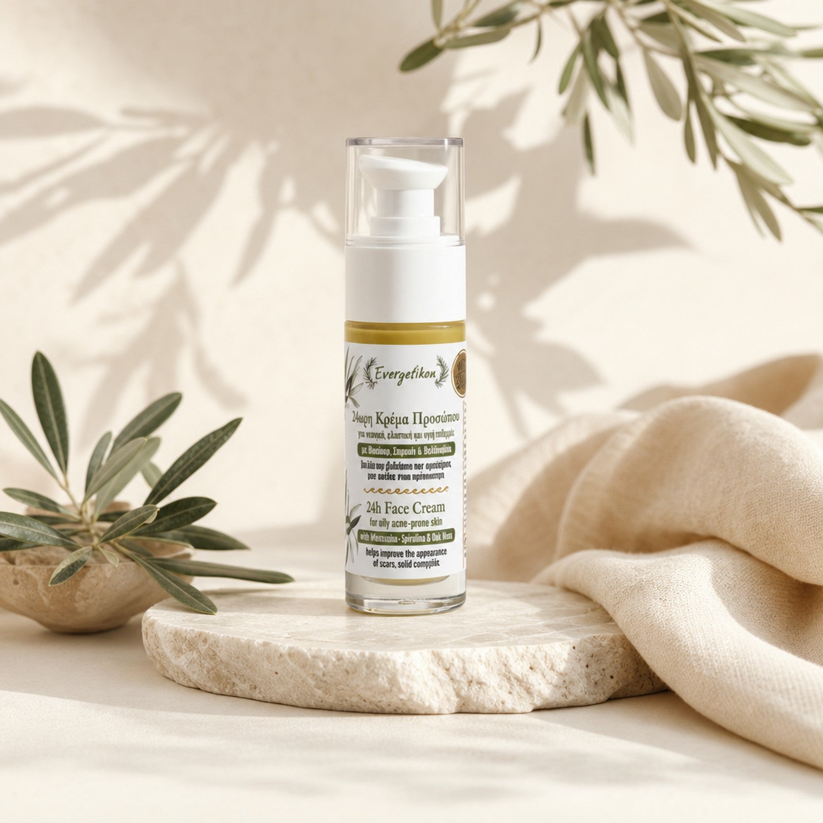 Creme tegen acne - Evergetikon