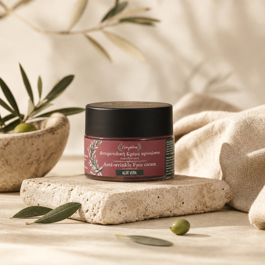 Aloë Vera crème - anti rimpel - Evergetikon