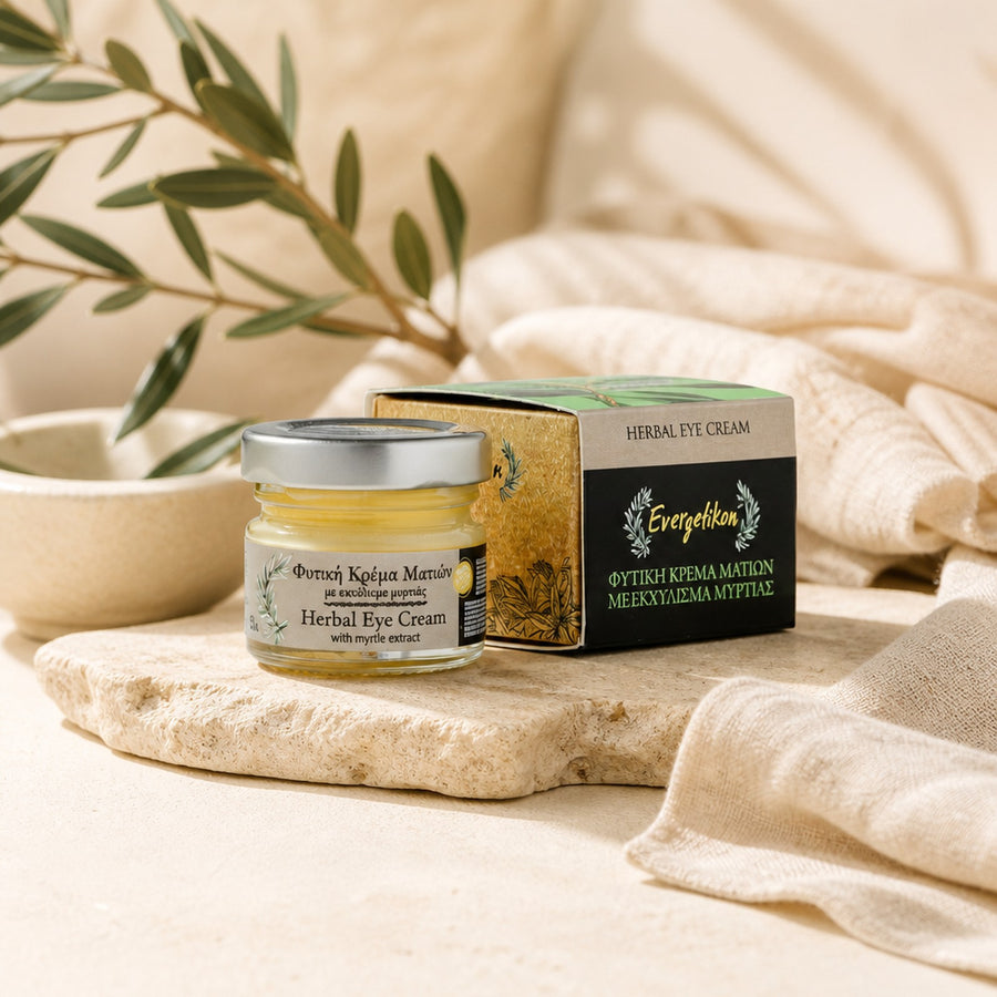 Natuurlijke oogcreme - kruiden - Evergetikon