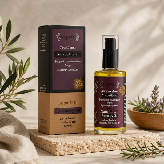 Rozemarijn Haarolie | 100% Natuurlijk & Gebruiksklaar