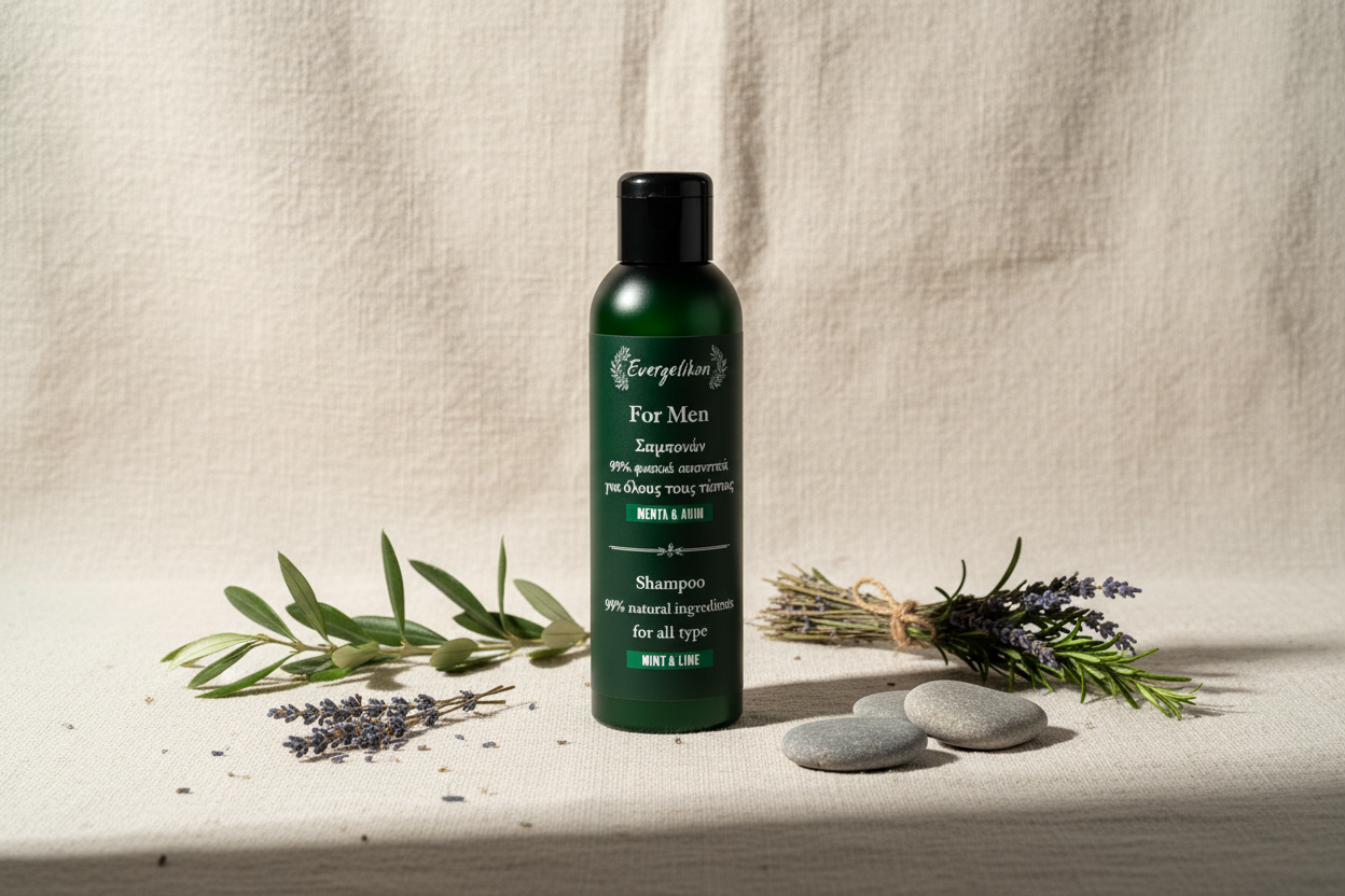 Shampoo Mannen - Zachte Natuurlijke Stijl